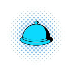 Closed dish comics icon