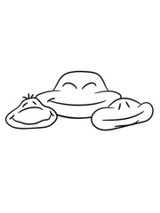 3 frog friends team, family, children papa mama faces heads happy