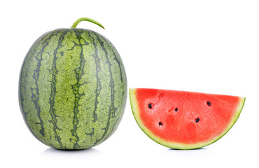 watermelon on white background