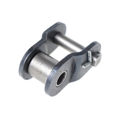 Part of the chain isolated on white