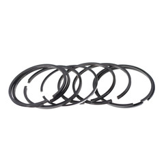 Set of gaskets isolated on white