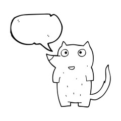 speech bubble cartoon dog