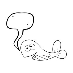 speech bubble cartoon whale