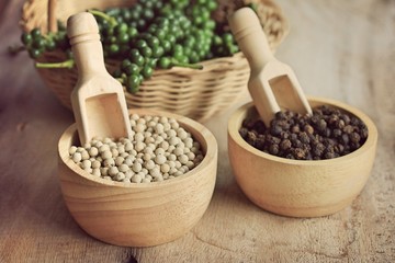 seed pepper and dried