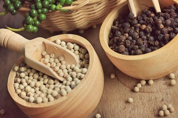seed pepper and dried