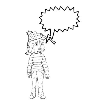 recommend clip art: speech bubble cartoon teenager