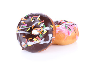 donuts isolated on a white background
