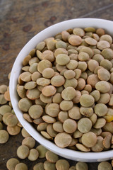 healthy green laird lentils