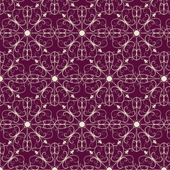 Abstract classic ornament pattern. Vector