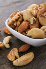 helthy snack mixed nuts snack selection