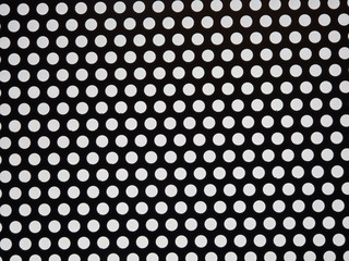 Close up abstract Metal grid Circle of the lighting Signs filter for background.metal background with circles, black and white tone, great for your design.