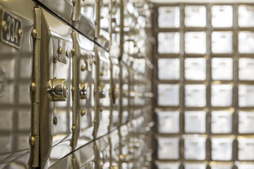 Naklejka premium PO silver boxes, Spain