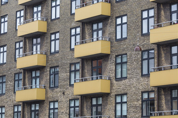 Fototapeta premium Traditional architecture in Copenhagen, Denmark