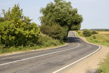 Fototapeta premium picturesque country road