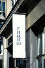 Fototapeta premium Schild 73 - Forum