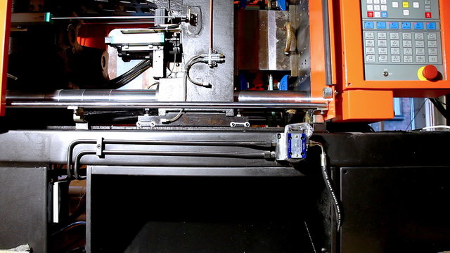 molding press machine prepare hot polyethylene