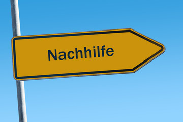 Schild 65 - Nachhilfe