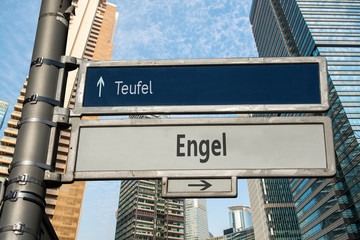 Schild 75 - Engel