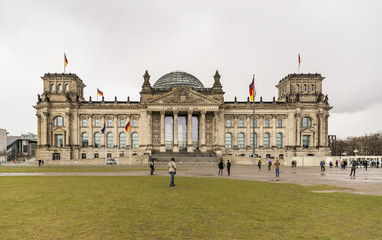 Obraz premium The Reichstag in Berlin