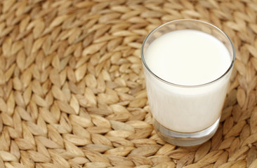 Glass of milk