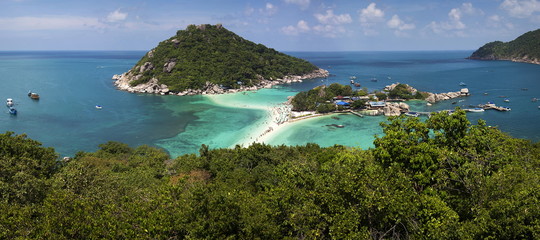 Fototapeta premium Koh Nangyuan island in Thailand