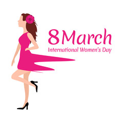 illustration of Happy Women's Day concept