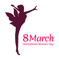 illustration of Happy Women's Day concept