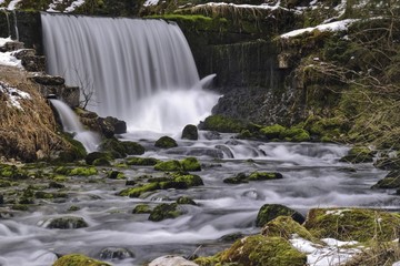 La source du Doubs &agrave; Mouthe.