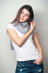 Beautiful young woman