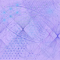 Sacred geometry symbols and elements wallpaper pattern