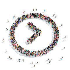 group people  shape  arrow