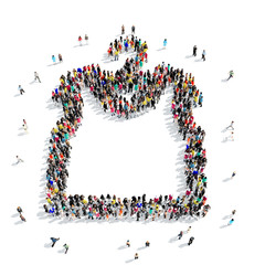 people  shape  T-shirt