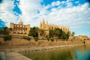 Obraz premium Cathedral of Palma de Mallorca. 