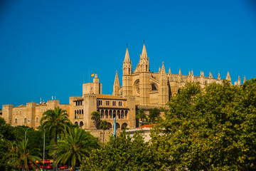 Cathedral of Palma de Mallorca. 