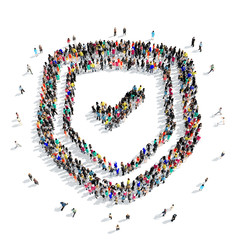 people  shape  shield
