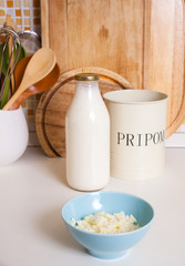Kefir, organic probiotic grains
