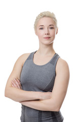 fitness woman standing