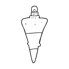 black and white cartoon christmas decoration