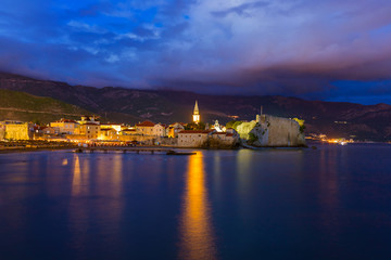 Old Town in Budva Montenegro