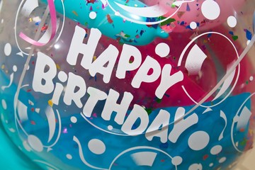 Luftballon Happy Birthday