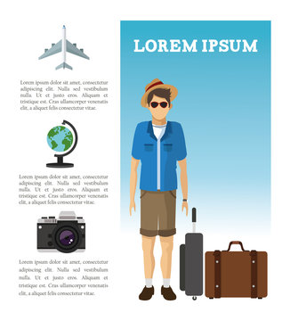 Travel and infographic design 