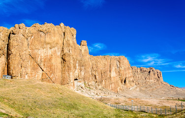 Fototapeta na wymiar View of Naqsh-e Rustam necropolis in Iran