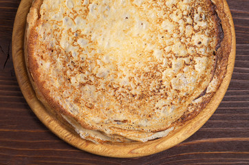 Fresh fried pancakes