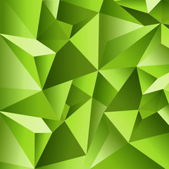 Plakat Abstract background in green color