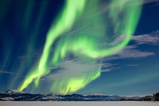 Spectacular Aurora borealis Northern Lights