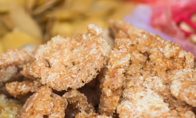 Chinese and Asian food on the market