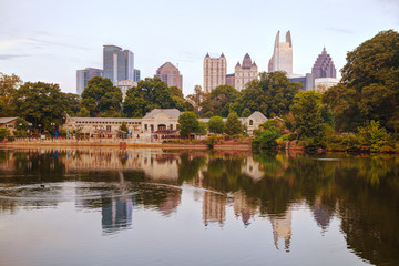 Fototapeta na wymiar Midtown Atlanta, Georgia