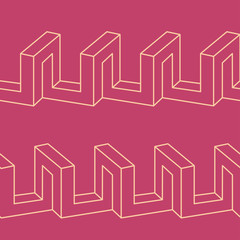 Modern geometrical abstract vector pattern