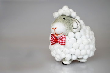 Easter gift: Sheep toy