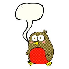 comic book speech bubble cartoon robin